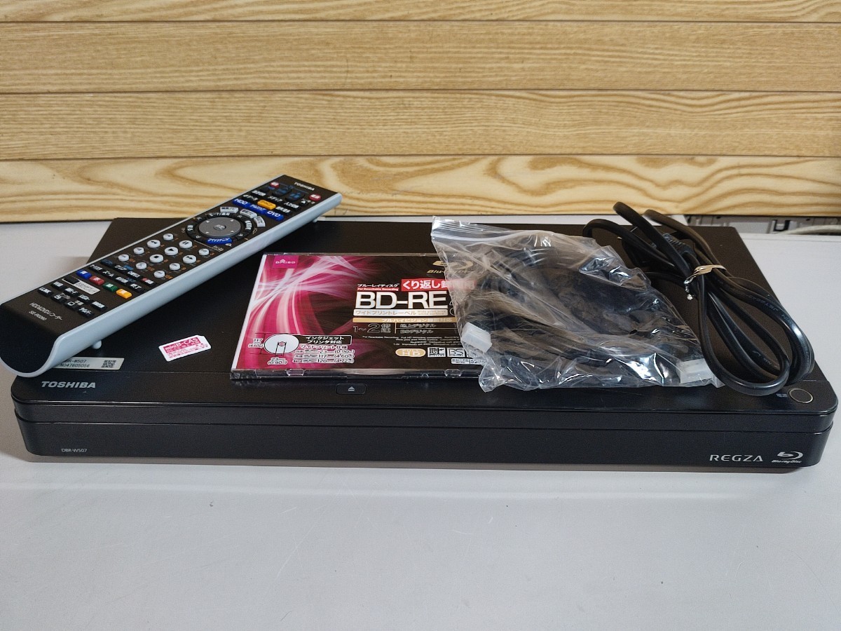 TOSHIBA 東芝 BD レコーダー デッキ プレーヤー DBR-W507 TOSHIBA 東芝 BD レコーダー デッキ プレーヤー DBR-W507 2026年