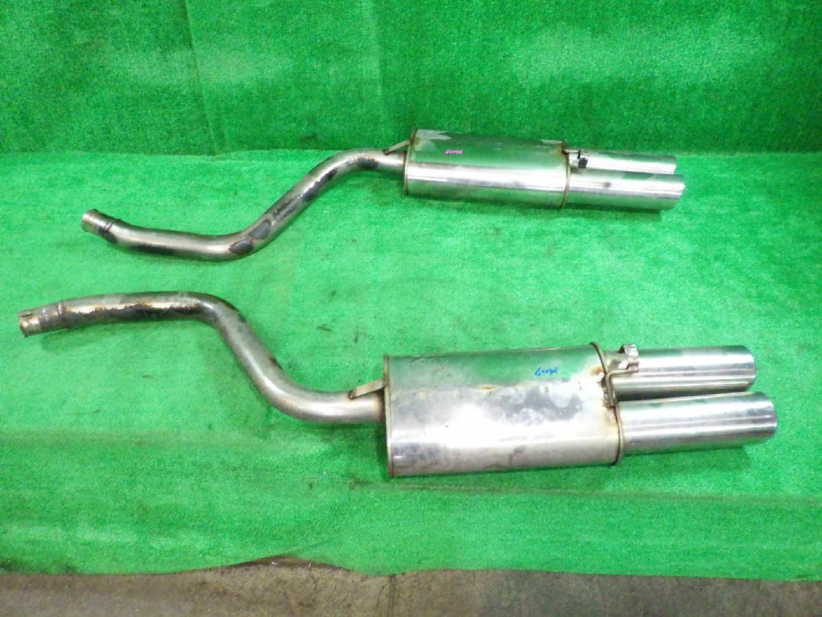 トヨタ セルシオ UCF21 リアマフラー/メインマフラー 左右セット 社外 2WD AT 1UZ-FE 走行済み ジャンク 要補修