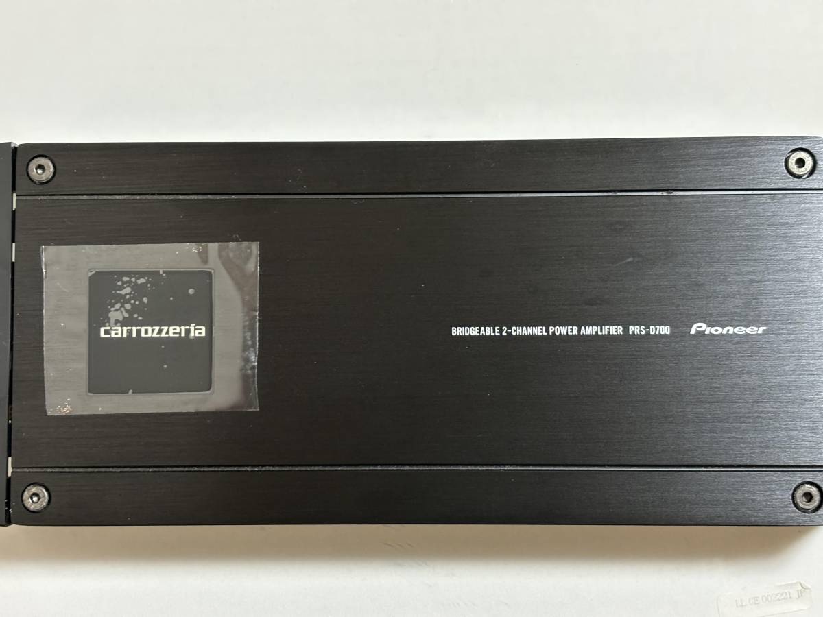 carrozzeria パワーアンプ PRS-D700 2個セット .: Pioneer