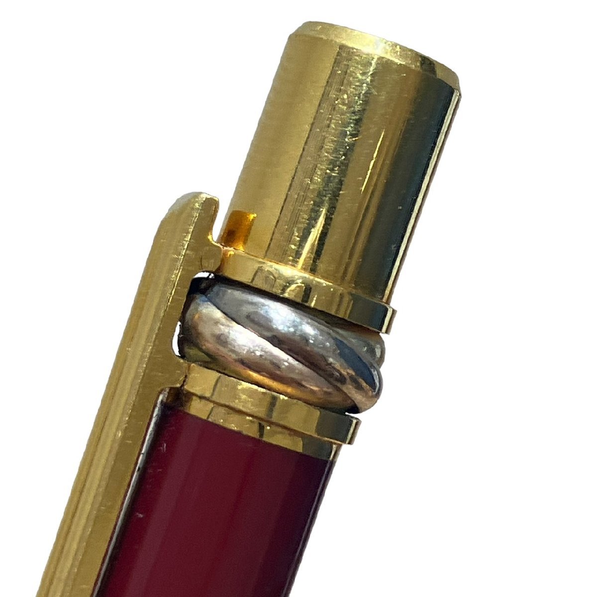 極美品 ヴィンテージ カルティエ Cartier トリニティ ボールペン 2