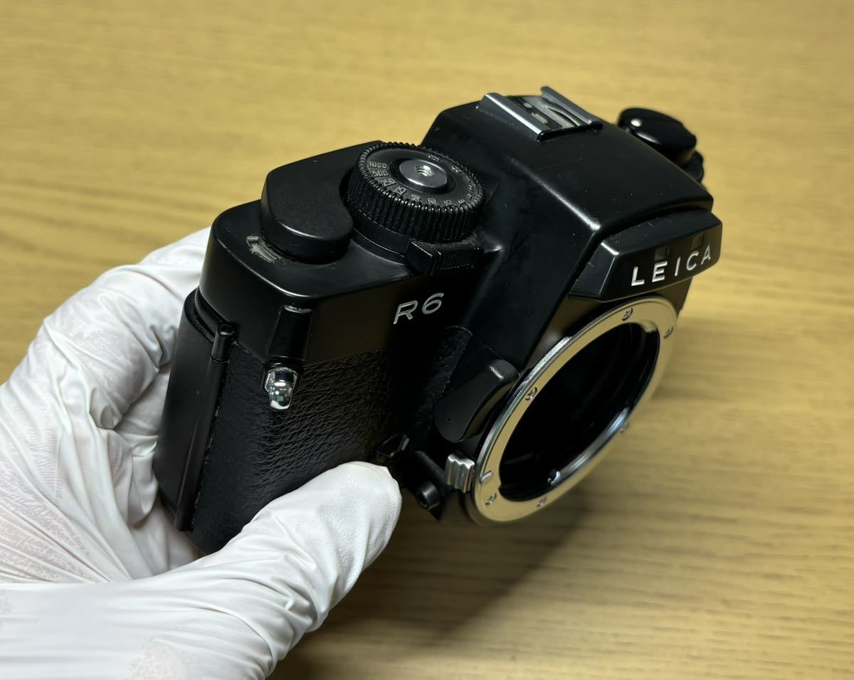 Leica ライカ R6 ブラック ボディ MF 一眼レフ フィルムカメラ #10083