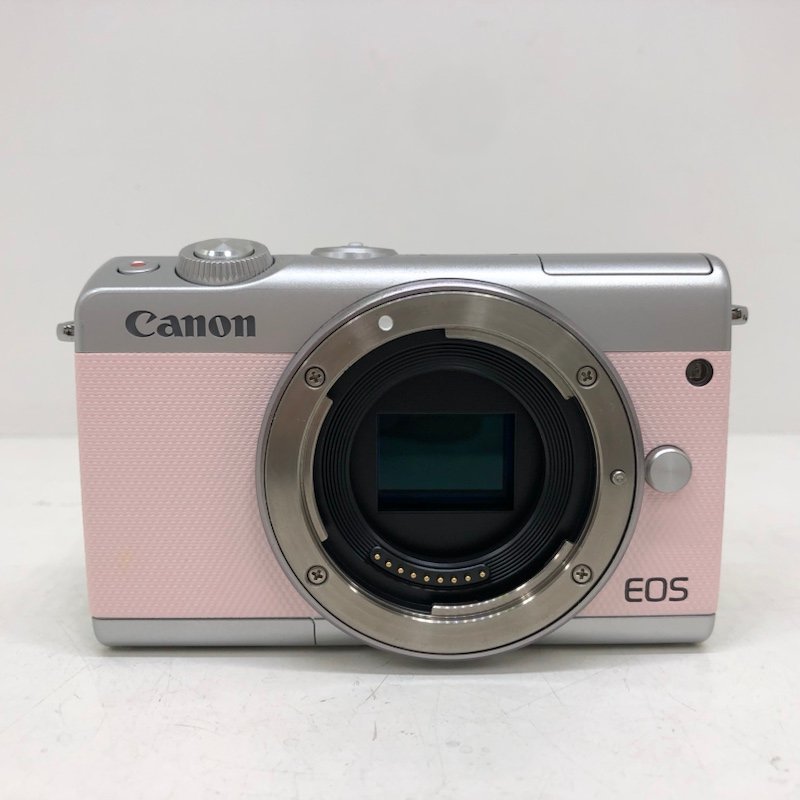 Canon キヤノン EOS M100 ピンク ミラーレス一眼カメラ SDカード 32GB