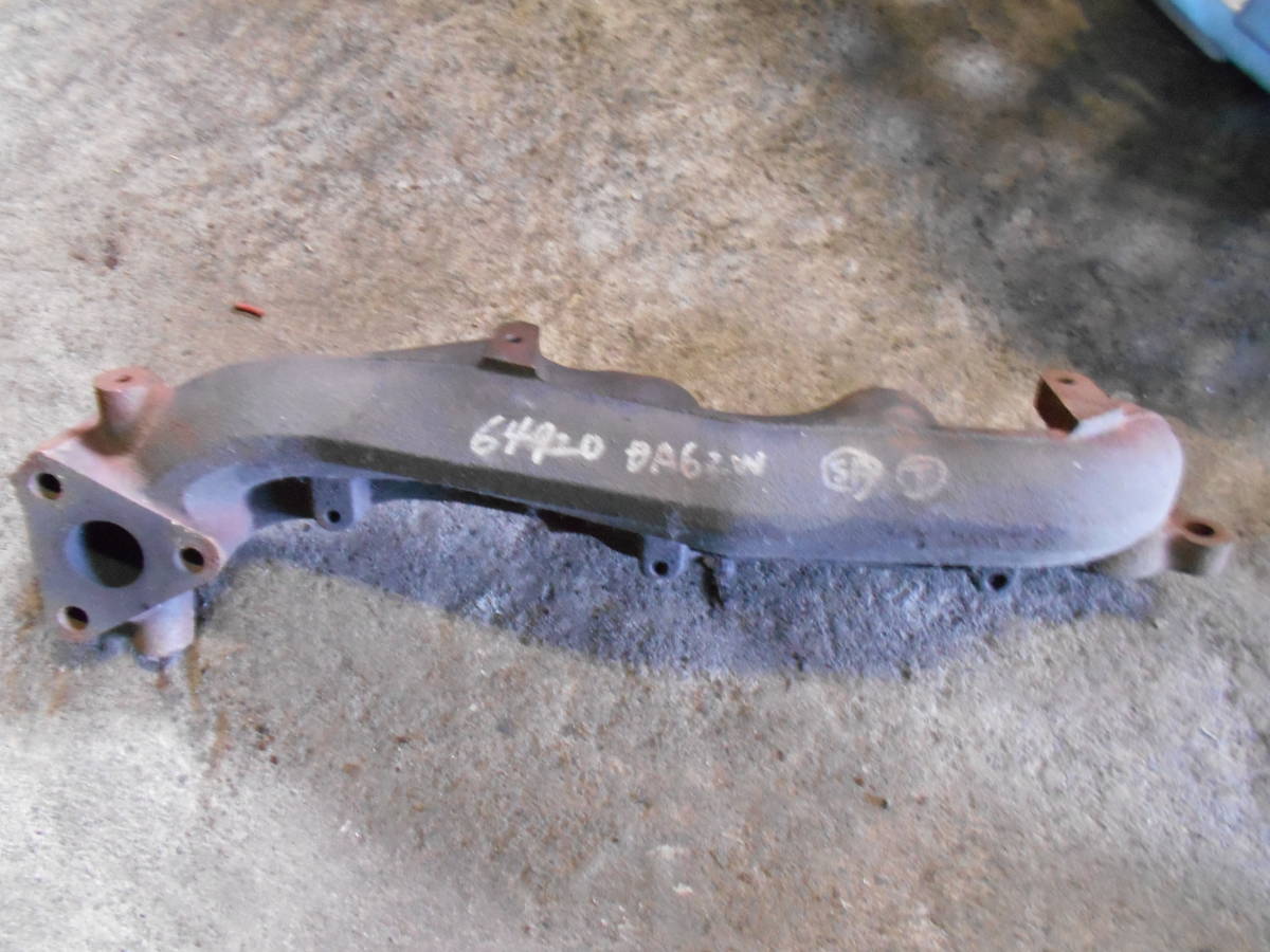 DA62W エブリィ K6Aターボ エキマニ エキゾーストマニホールド DG62W