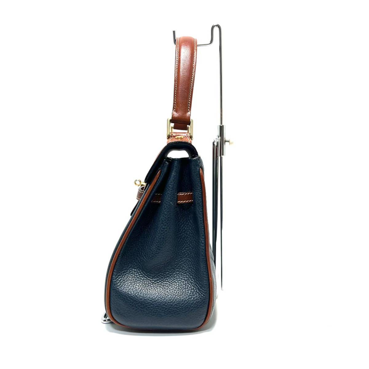 ☆良品☆ BALLY バリー バイカラー レザー ショルダーバッグ バリー 