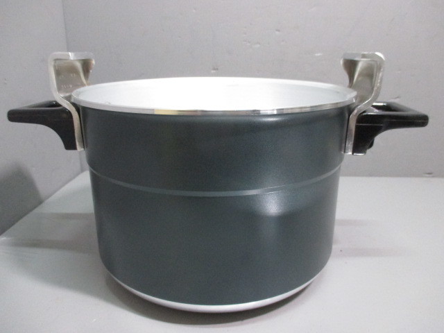 美品☆SEB☆セブ 圧力鍋 6L フランス製 アルミ製 両手鍋 圧力