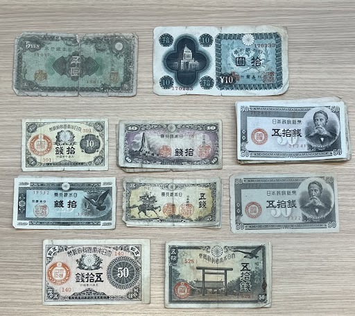 JBI 3008a】 1円〜 日本 古銭 古紙幣 大量まとめ 3.8kg以上 50銭 一朱