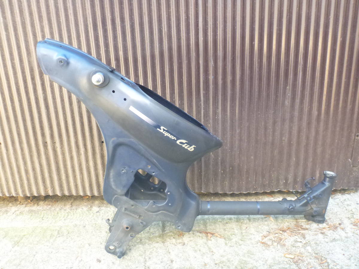 フレーム 販売証明書付き スーパーカブカスタム50 FI AA01 角目 カラー 