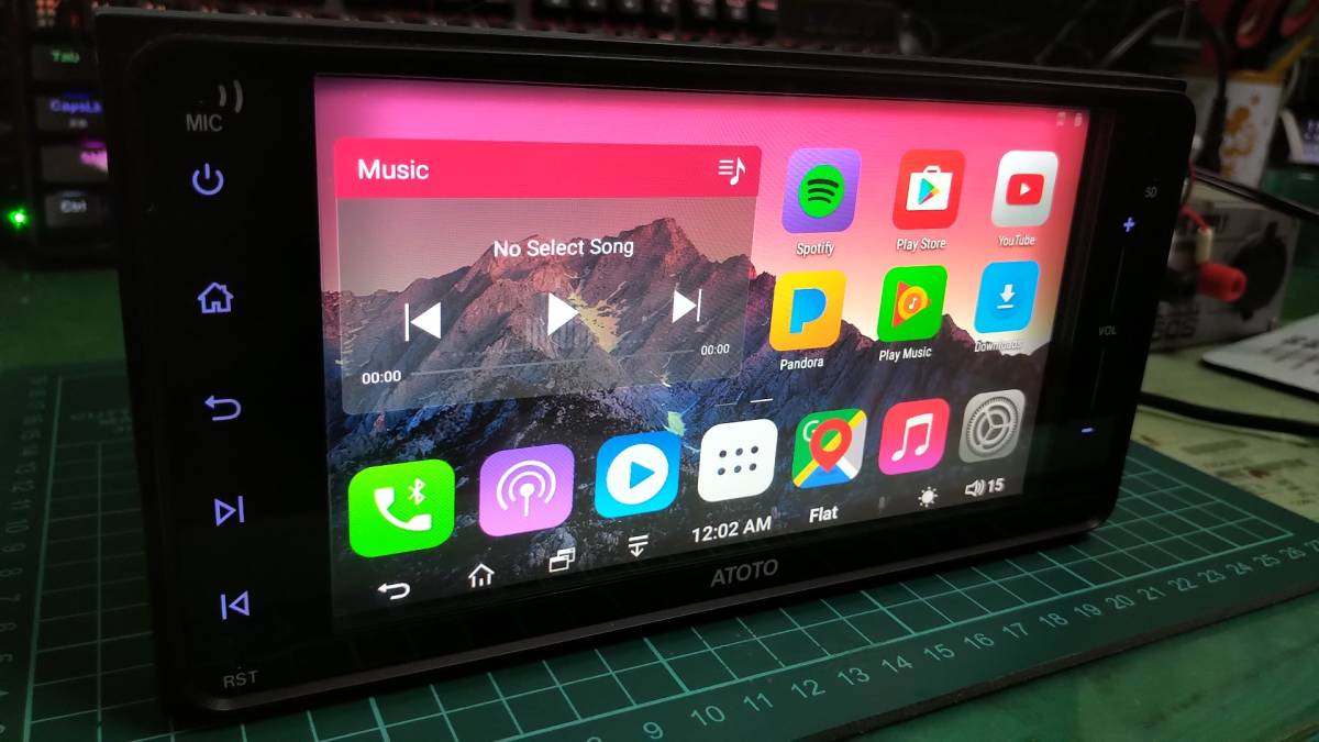 ATOTO A6 Androidナビ A6YTY721PR 2G+32G ワイドパネル 205x104mm 2DIN