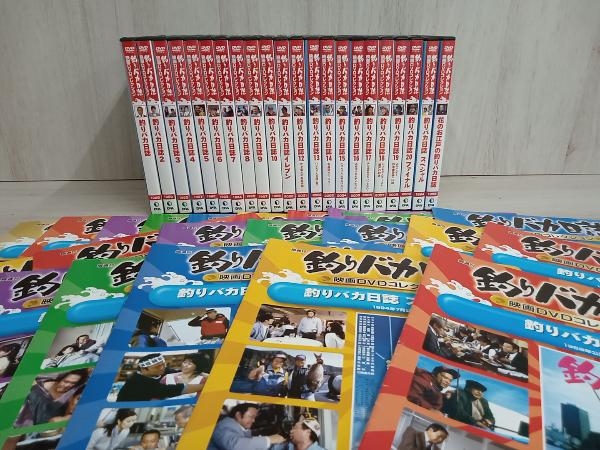 釣りバカ日誌 映画DVDコレクション 22巻完結 小冊子22冊 釣りバカ日誌