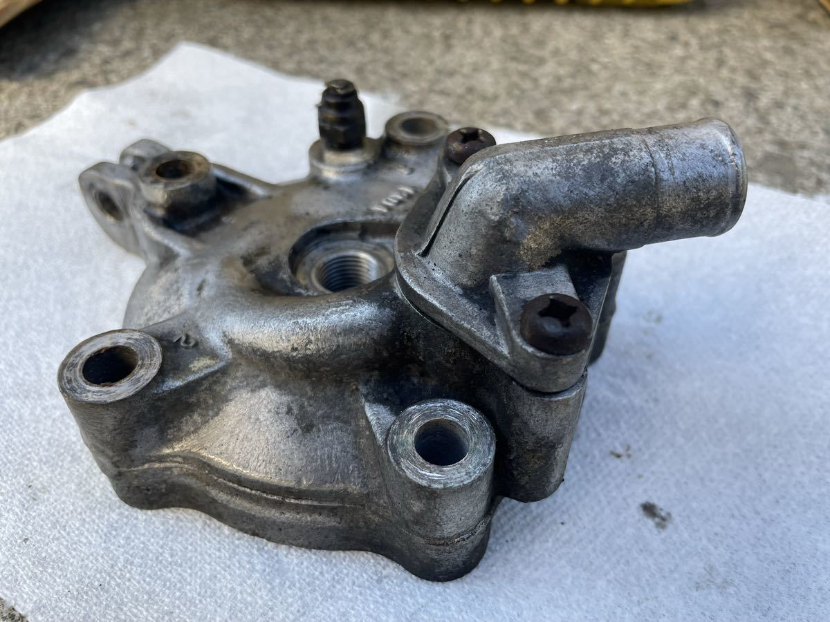 ●RG125Γ ガンマ NF13a 実働車外し シリンダーヘッド エンジンパーツ 倉庫整理品DB14-6_5