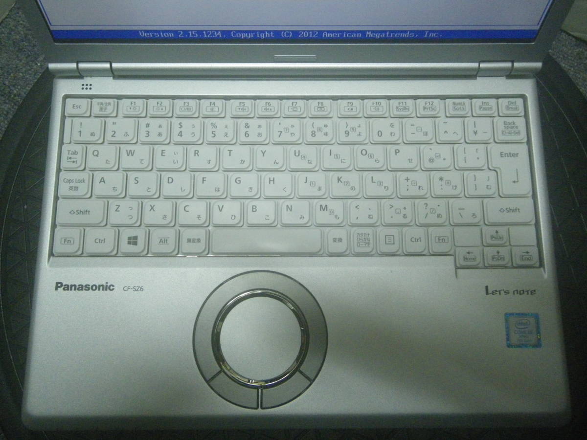 ジャンク品】Panasonic Let's note CF-SZ6RDQVS Core i5-7300U 8GB