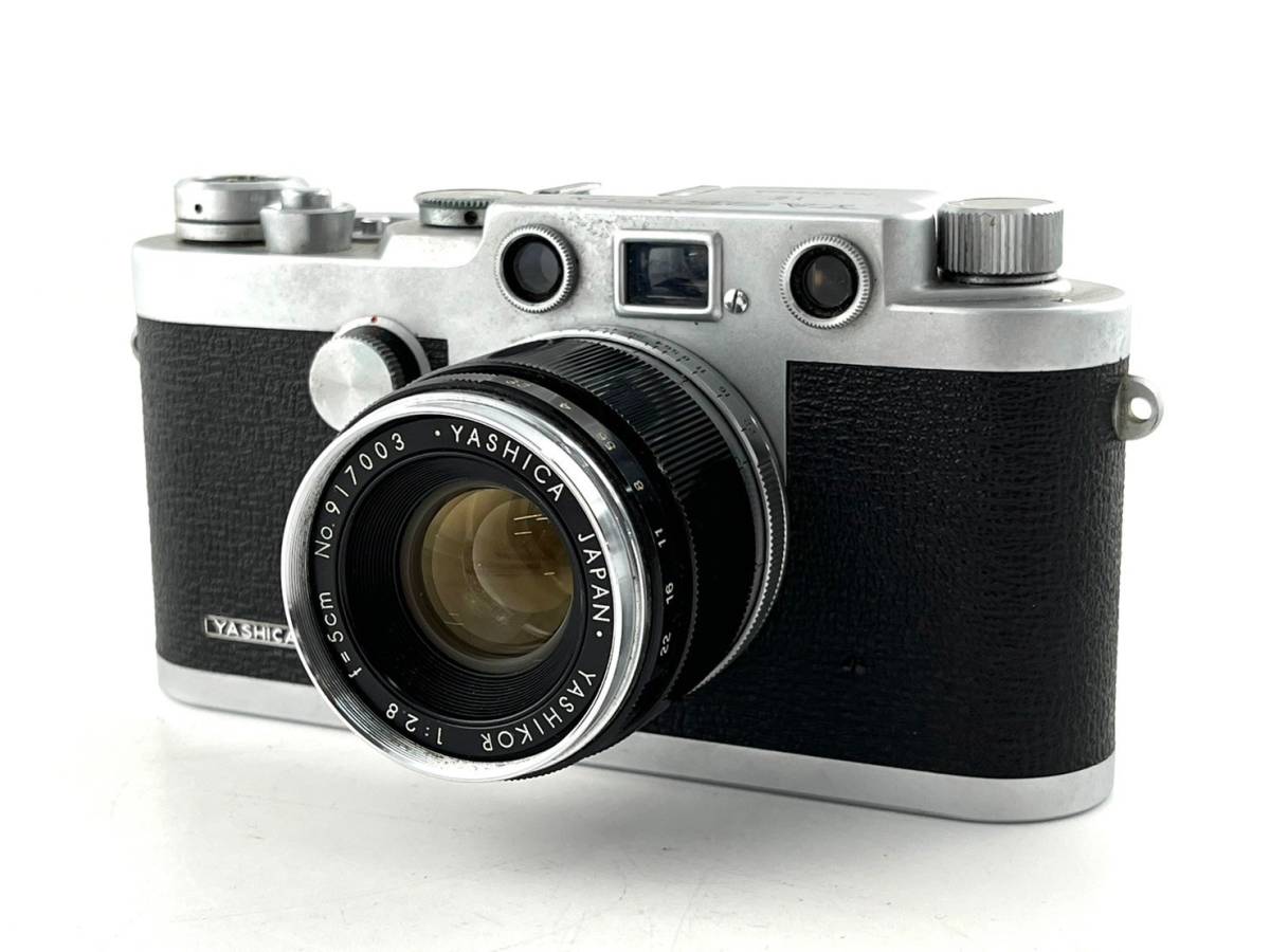 10E3 YASHICA/ヤシカ YE YASHICOR 5cm F2.8 レンジファインダー フィルムカメラ ヤシコール(ヤシカ)｜売買され ...