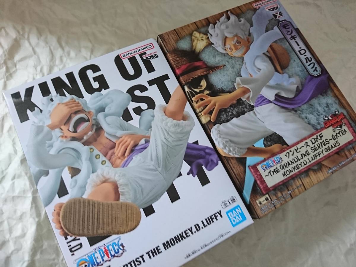 【最新プライズ★新品】ワンピース KING OF ARTIST/DXF ～THE GRANDLINE SERIES～ EXTRA MONKEY.D.LUFFY GEAR5/ルフィ 2種セットバンダイ