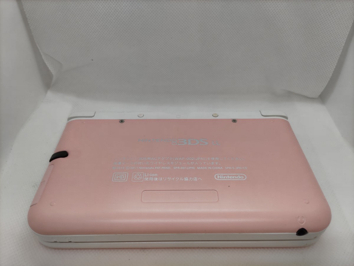 ☆美品☆ ゲーム実況 3DSLL 『キャプチャー機能付き』ピンク×ホワイト 