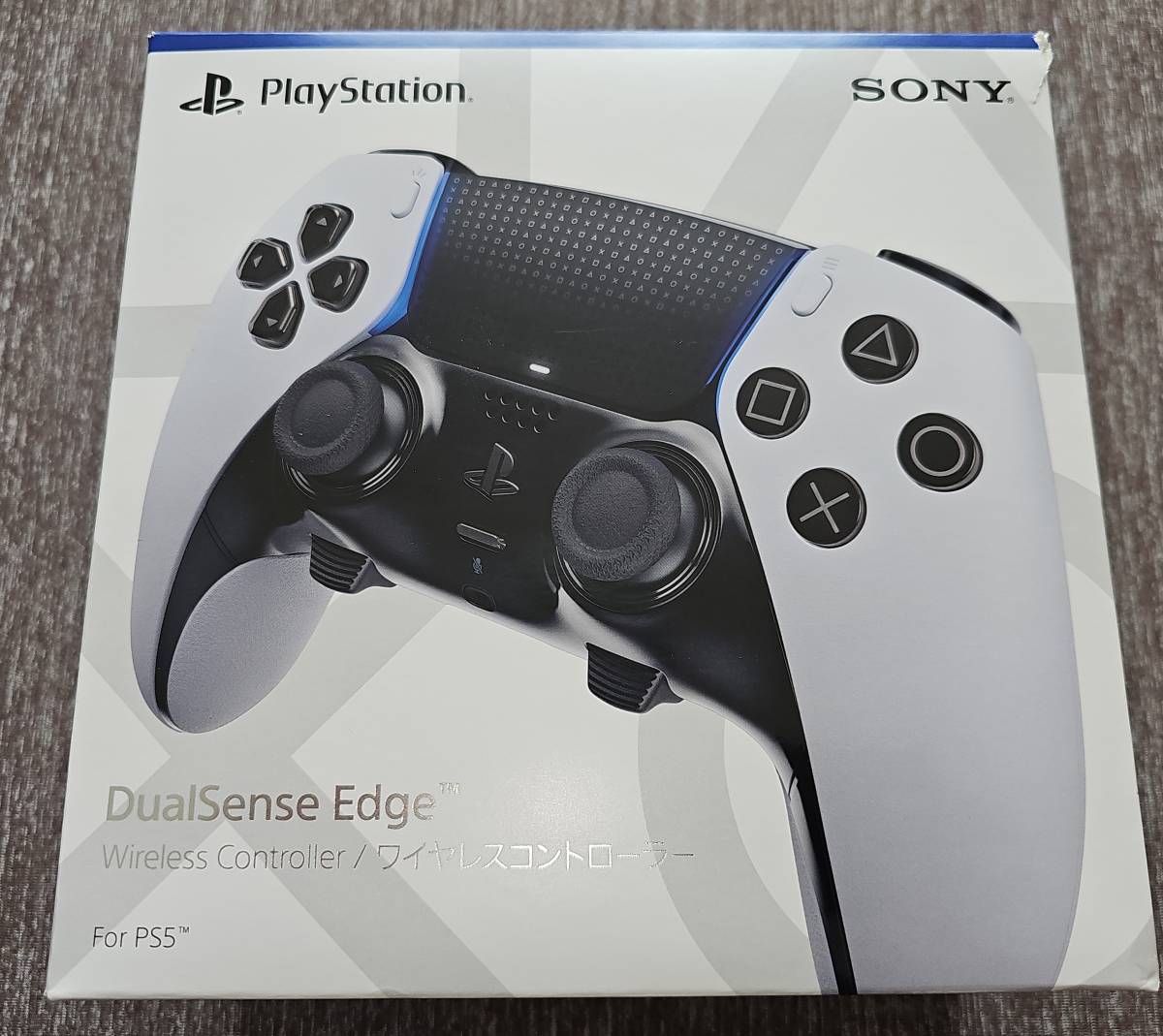 中古品】PS5 DualSense Edge ワイヤレスコントローラー(CFI-ZCP1J 
