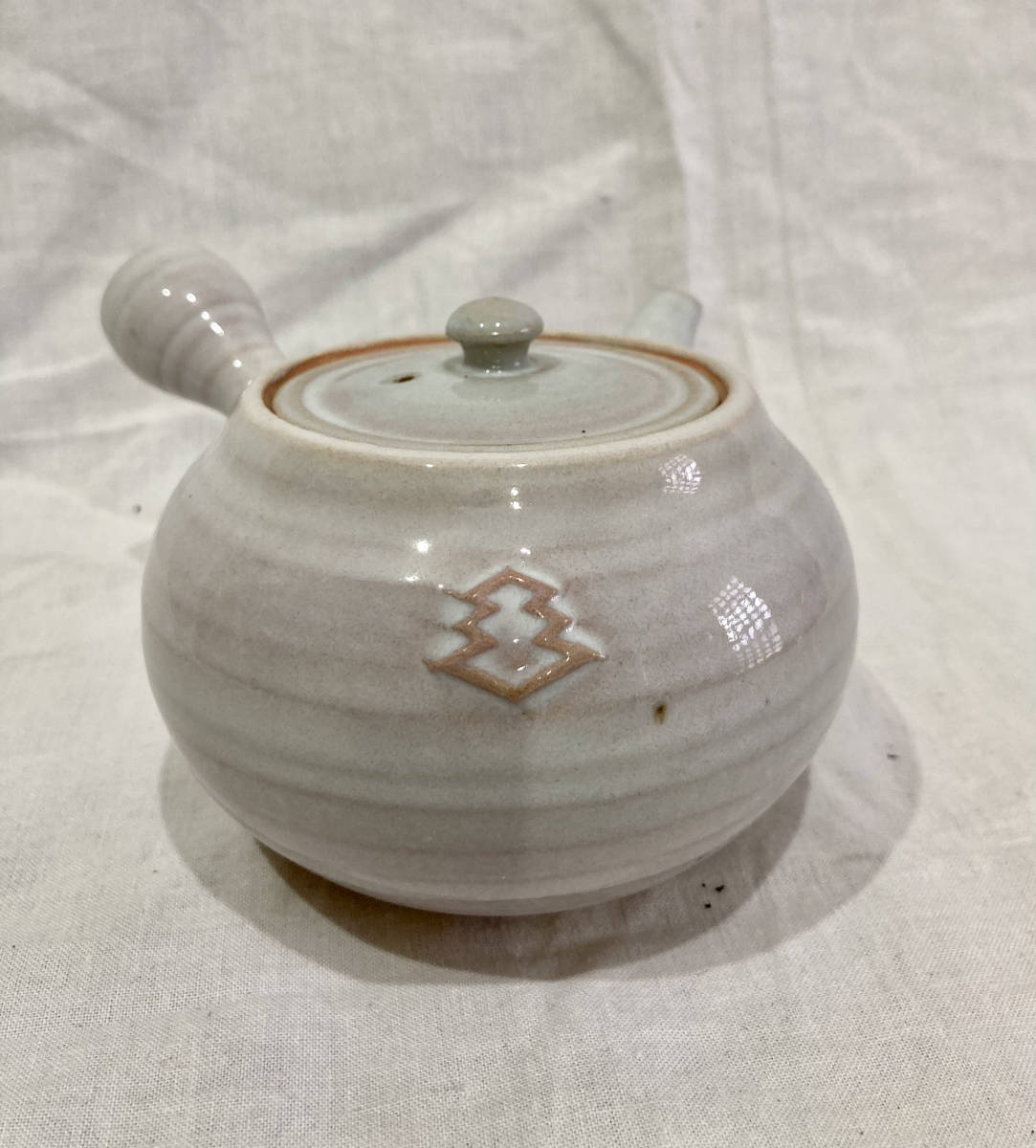 湯沸　ボーフラ　小笠原流紋入　煎茶道具　