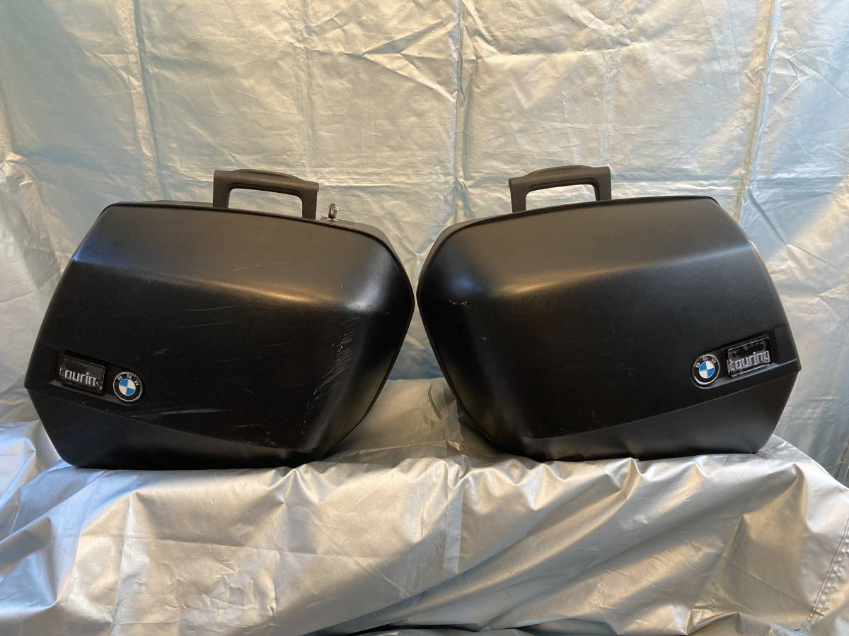 パニアケース 左右セット 中古 BMW パニアケース 左右セット 中古品 カギ一本付き R1150RT， R1150RS