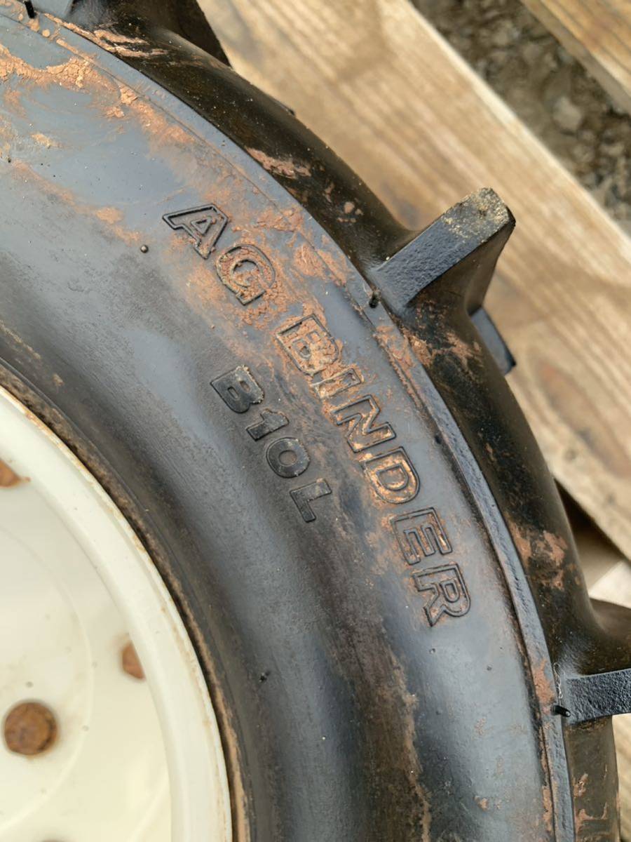 バインダー タイヤ 18×8.0-8 BRIDGESTONE 中古品 B10L ブリヂストン