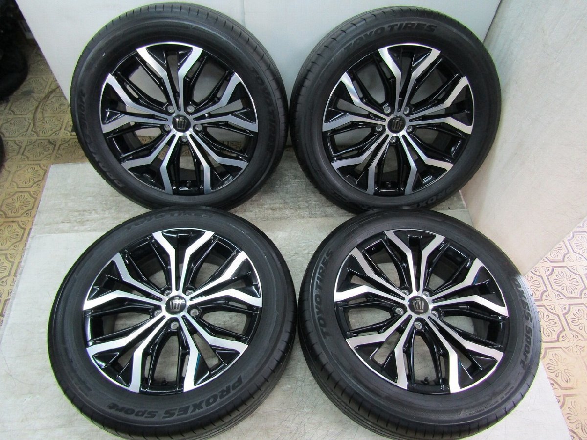 美品 トヨタ純正 クラウン クロスオーバー 新品スタッドレス 225/55R19 