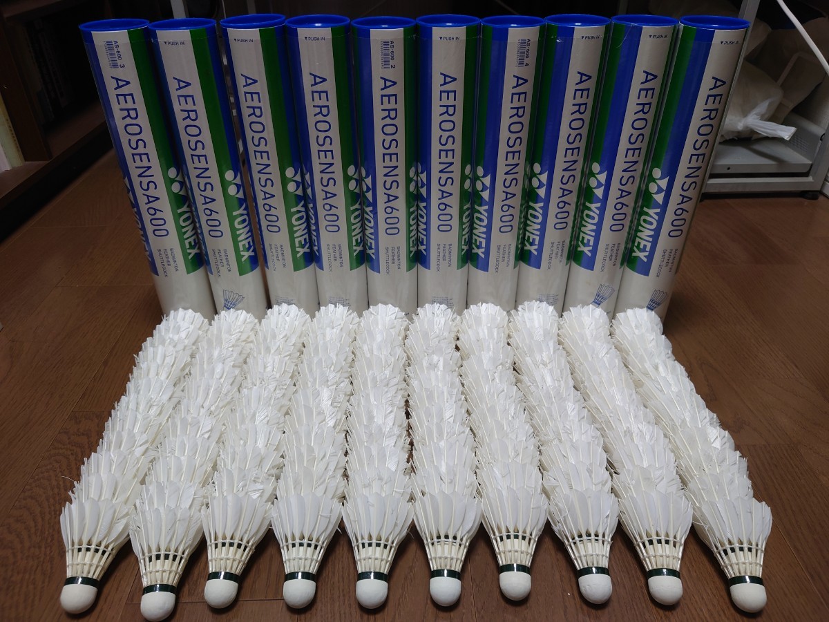 送料無料！【中古】ヨネックスYONEX バドミントンシャトル エアロ