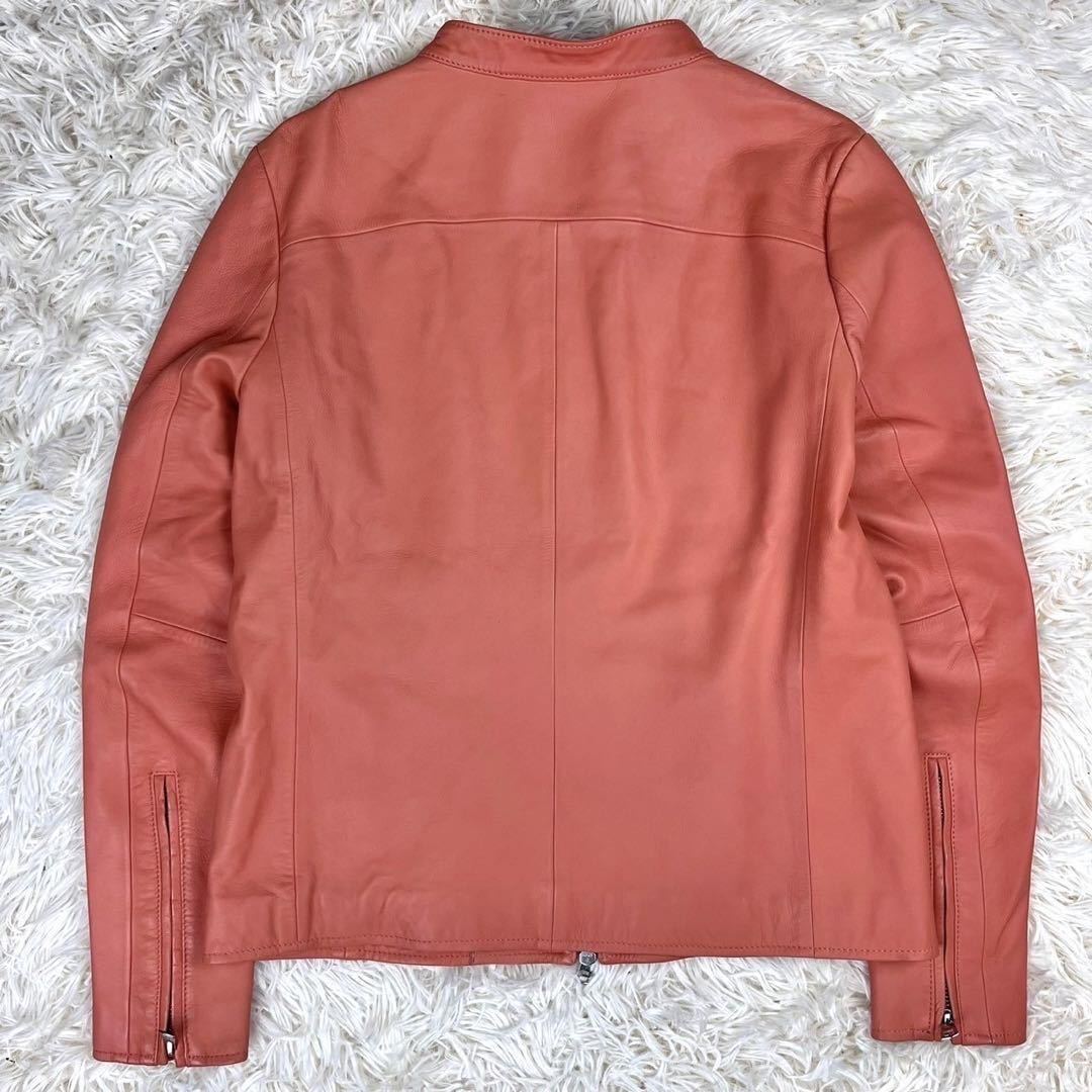 1円【未使用級希少カラー】ルイス レザージャケット シングル  