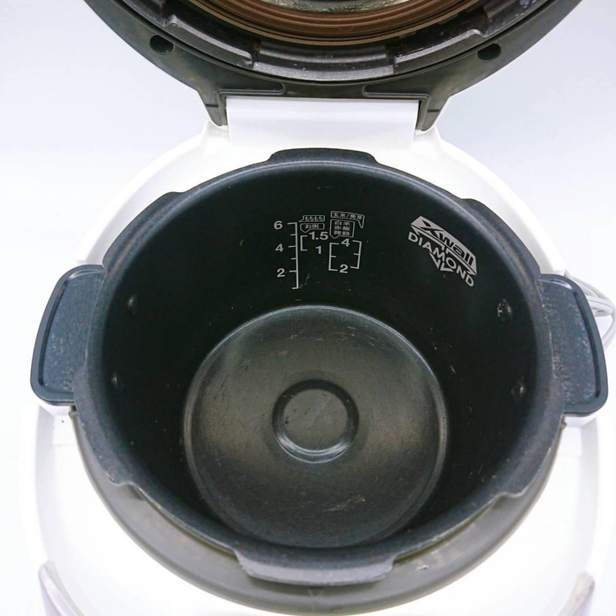 美品 なでしこ健康生活 炊飯器 なでしこ健康生活 炊飯器 6合炊 CRP-
