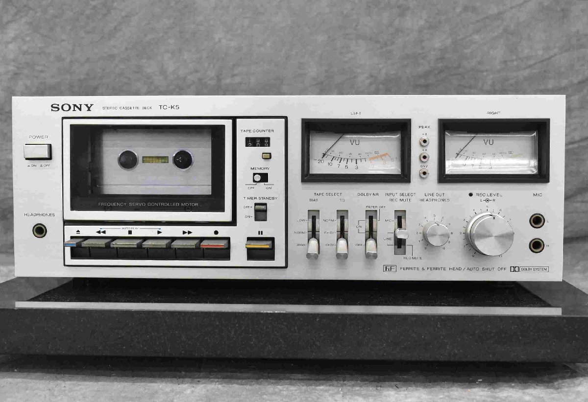 SONY カセットデッキ TC-K555ESX ジャンク品 SONY カセットデッキTC