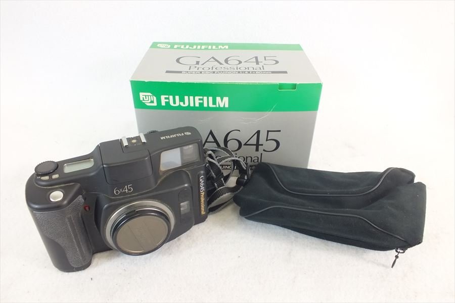 ◆ FUJI フジ GA645 Professional 中判カメラ 1:4 60mm 元箱付き ソフトケース付き 中古 231109G3078