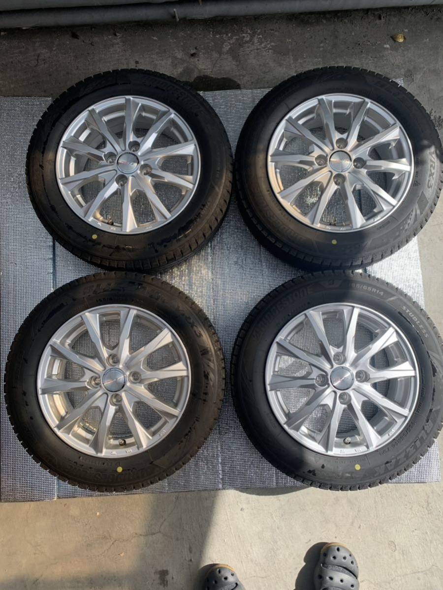 ブリヂストン ブリザック VRX3 165/65R14 21年製造品 アルミ ブリヂストン ブリザック VRX3 165/65R14 21年製造品 アルミ