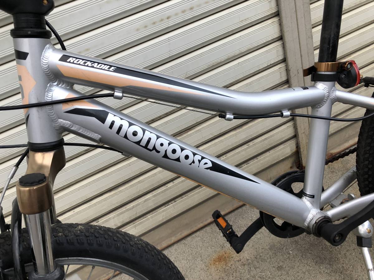 MONマングース20型 アルミ シマノ7速 本格子供用MTB MONGOOSE