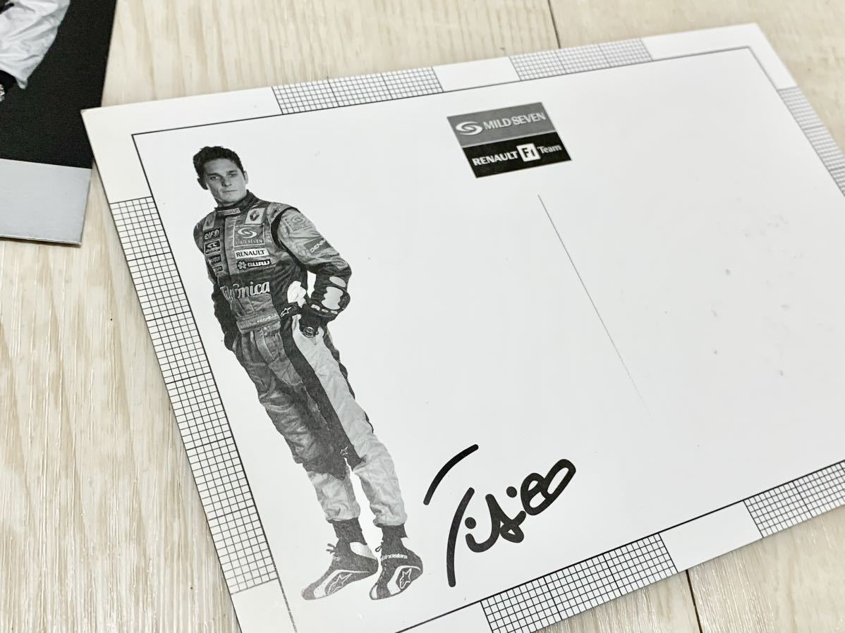 F1 - 直筆サイン ドライバーズカード フェラーリ ライコネン キミ