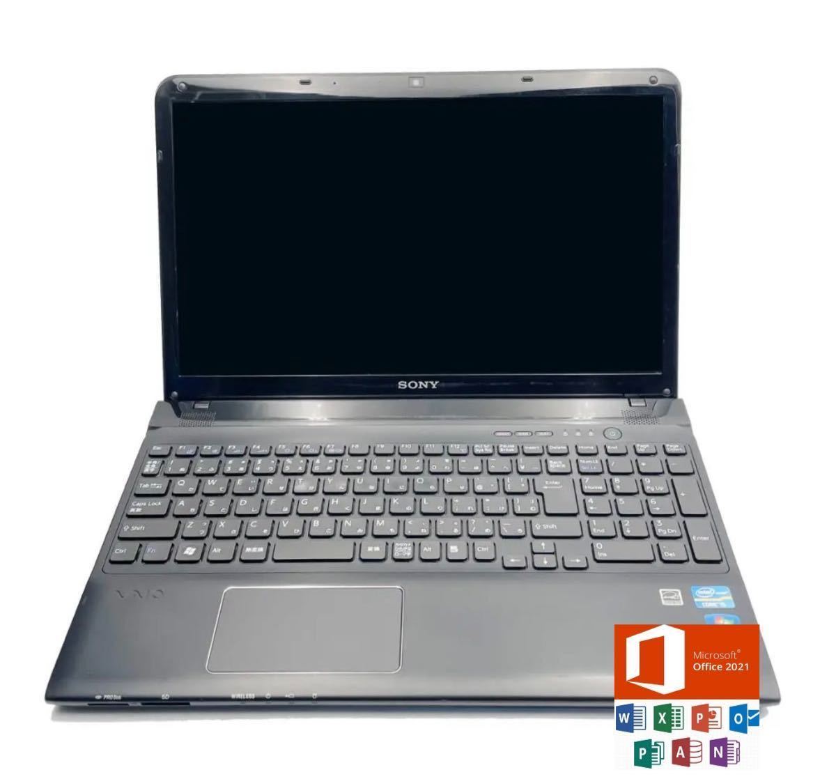 ☆最強Core-i5☆/メモリ8GB/SSD256GB/Win10/SVE151B11N/Office2021/Web