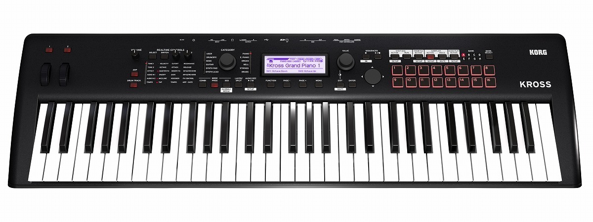 アウトレット特価 KORG KROSS 2-61-MB 61鍵 コルグ シンセサイザー ワークステーション