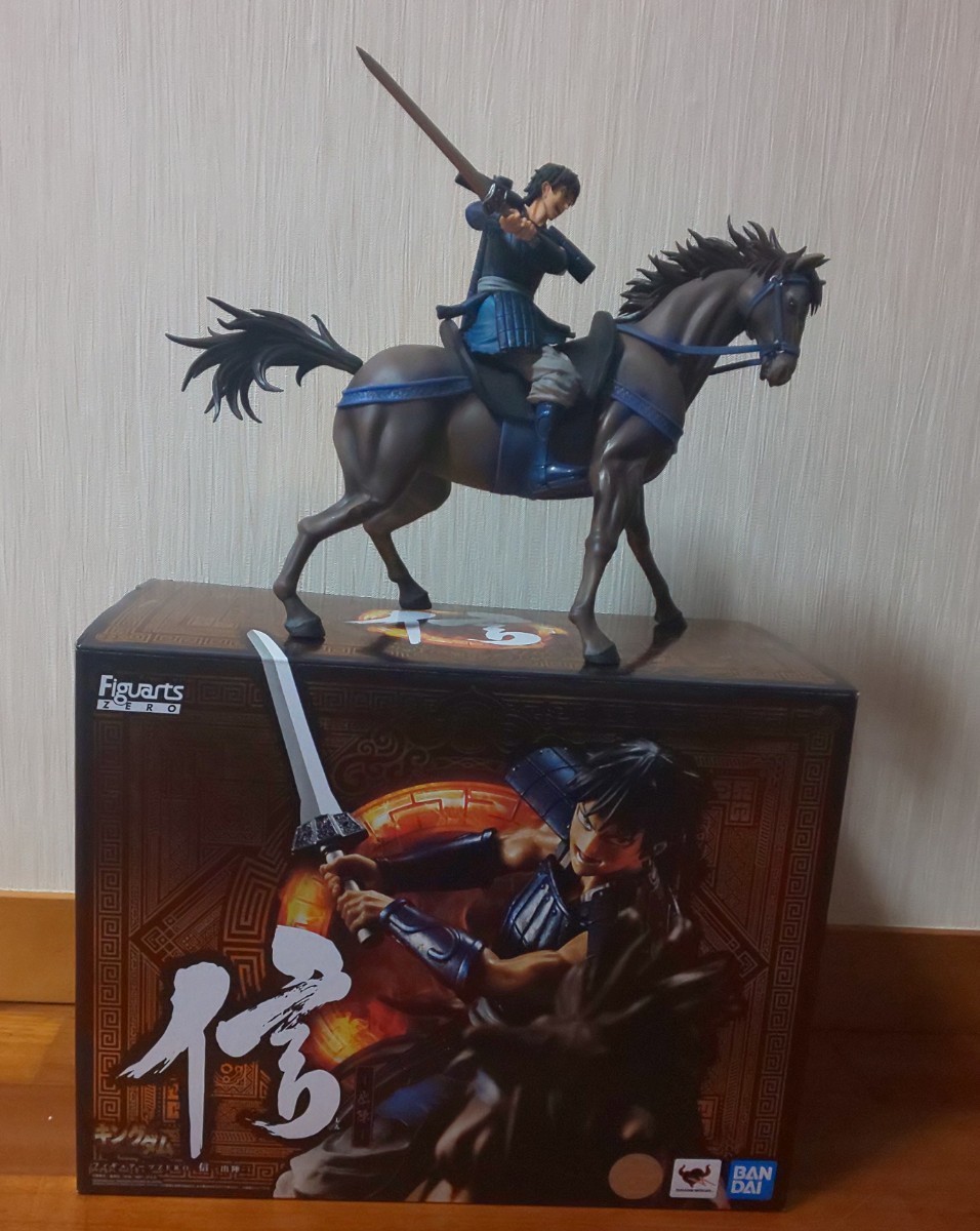 中古品※【送料無料！(単品￥11，080)】信 出陣 フィギュアーツZERO