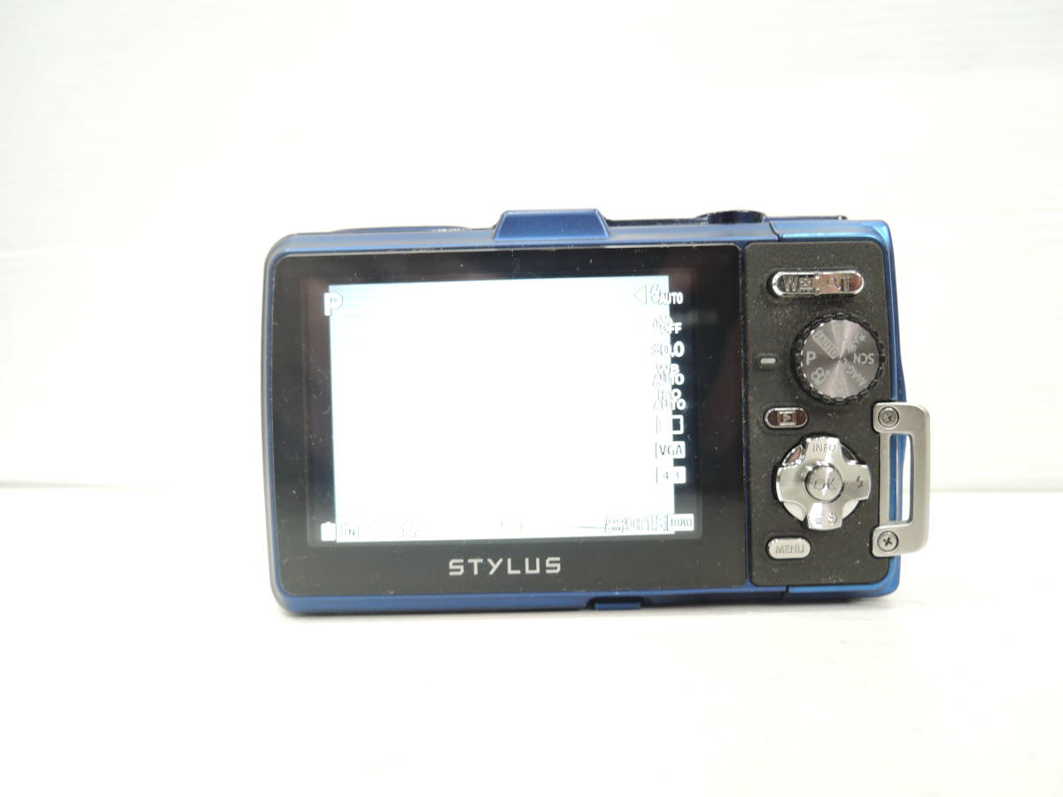OLYMPUS TOUGH TG-835 コンパクトデジタルカメラ ブルー 起動確認済み