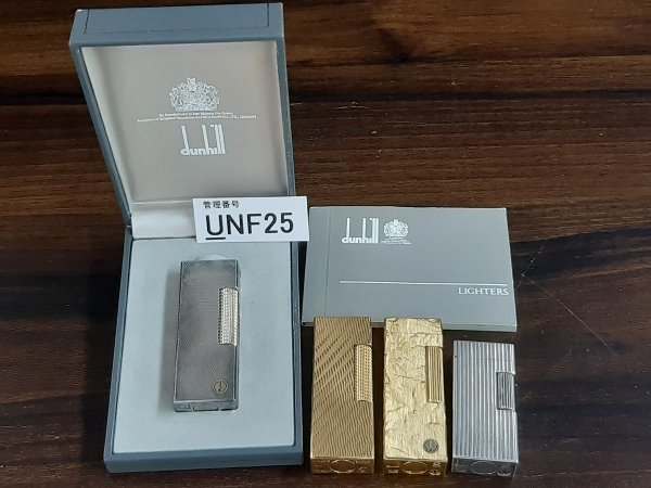 UNF25　喫煙具　ライター　おまとめ　Dunhill　ダンヒル　　＊着火未確認　現状お渡し