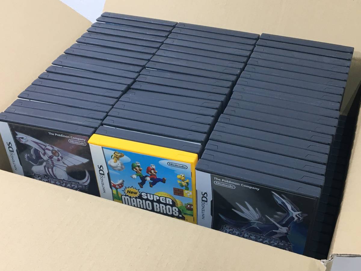 ニンテンドーDS ソフト60個セット 動作未確認・ジャンク品