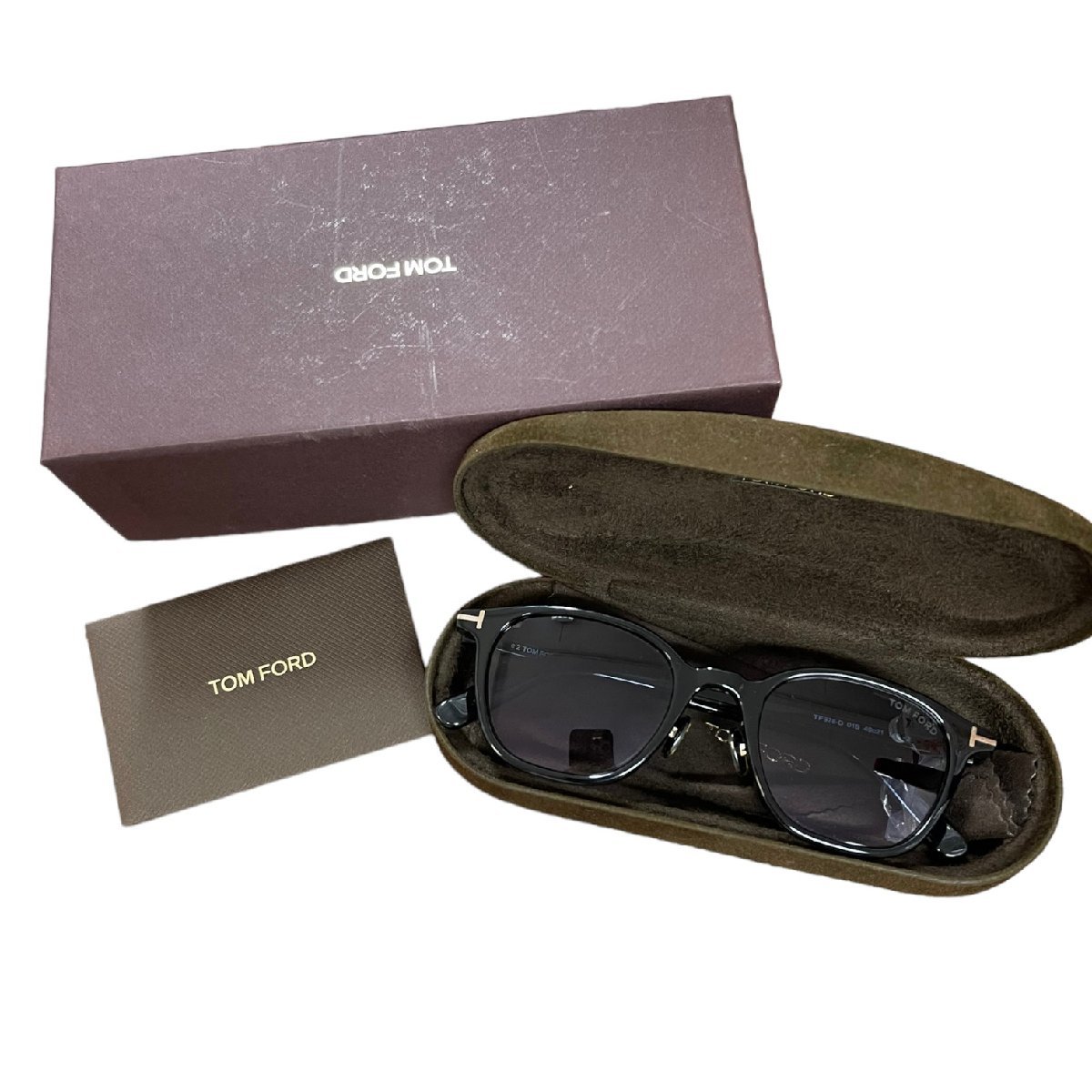 中古品】TOMFORD トムフォード TF978-D ブラック 49□21 145 