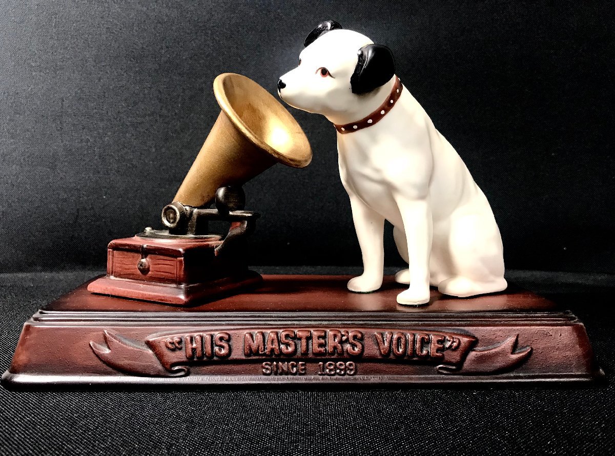 ビクター犬 His ニッパー 0 置台付き BASE ヴィンテージ HIS MASTERS