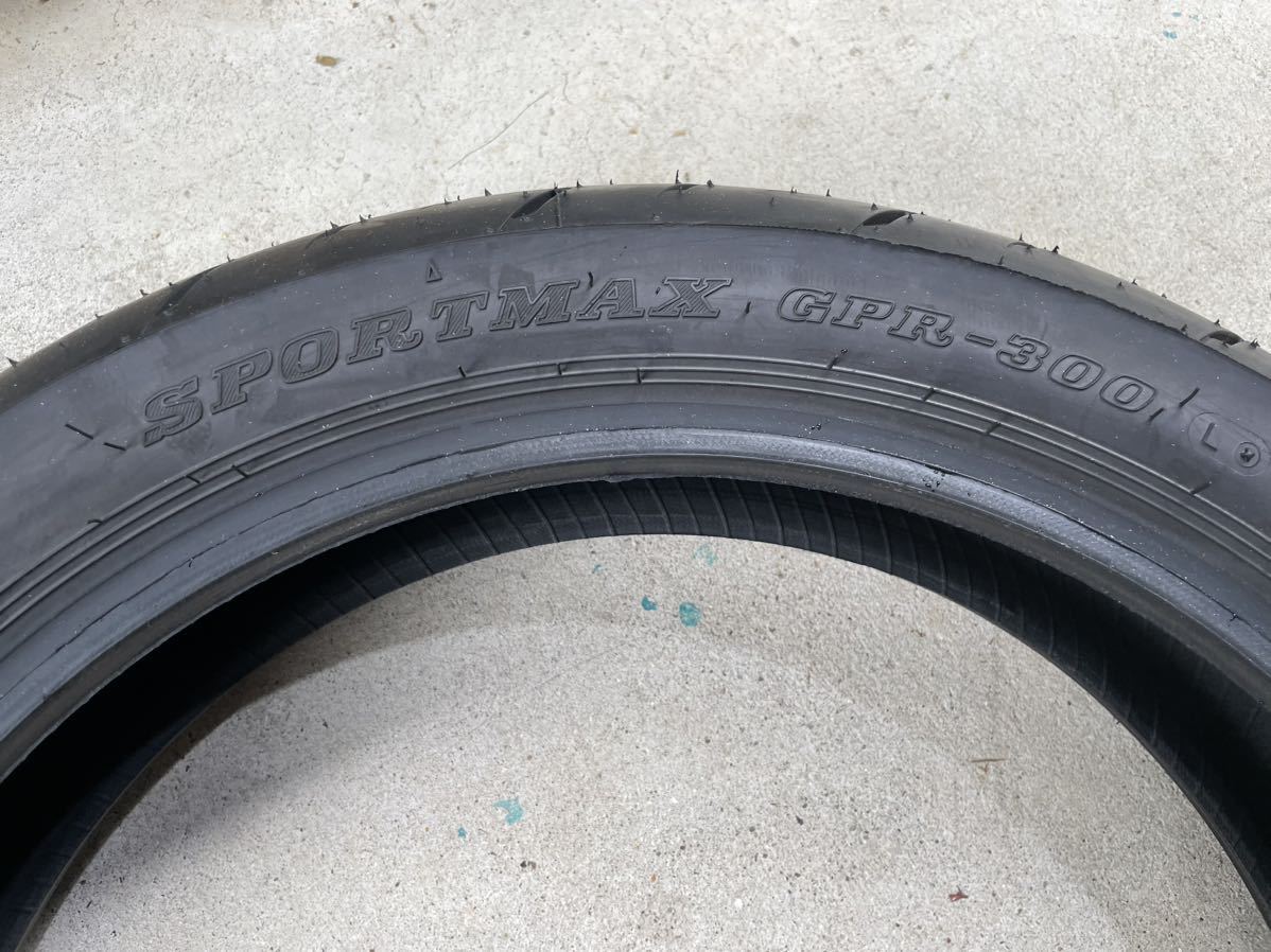 ダンロップ GPR300F GPR300 前後セット新車外し DUNLOP GPR-300 新車