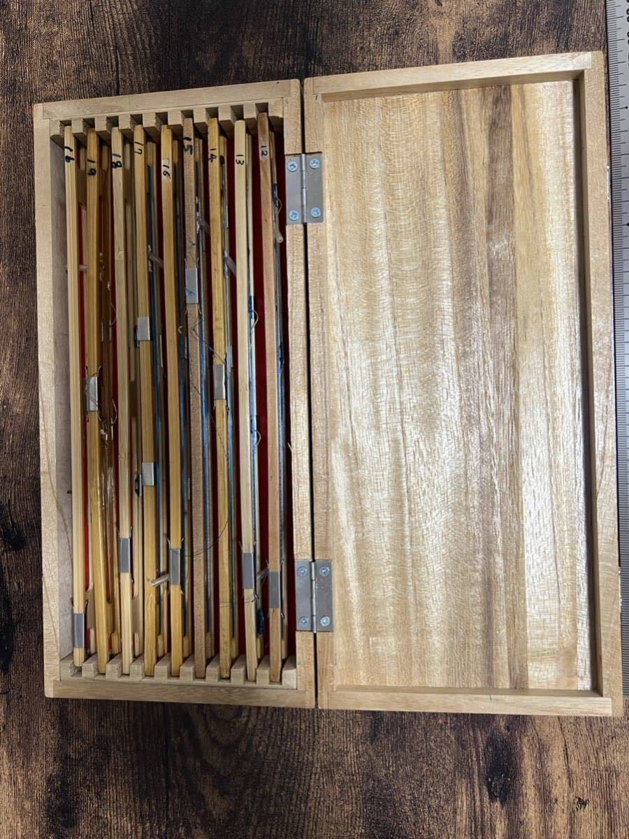 へらぶな釣り用　仕掛け巻き・仕掛け箱②