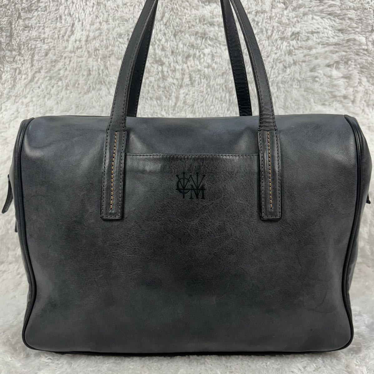 美品】COCOMEISTER イタリアンレザー ボストンバッグ 日本製 ココマイ