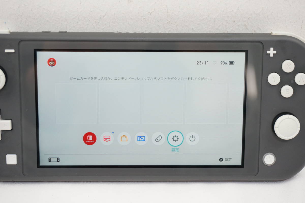 Switch Lite グレー 本体 (訳ありジャンク品)専用ケース付き Switch Lite グレー 本体 (訳ありジャンク品)専用ケース付き Nintendo