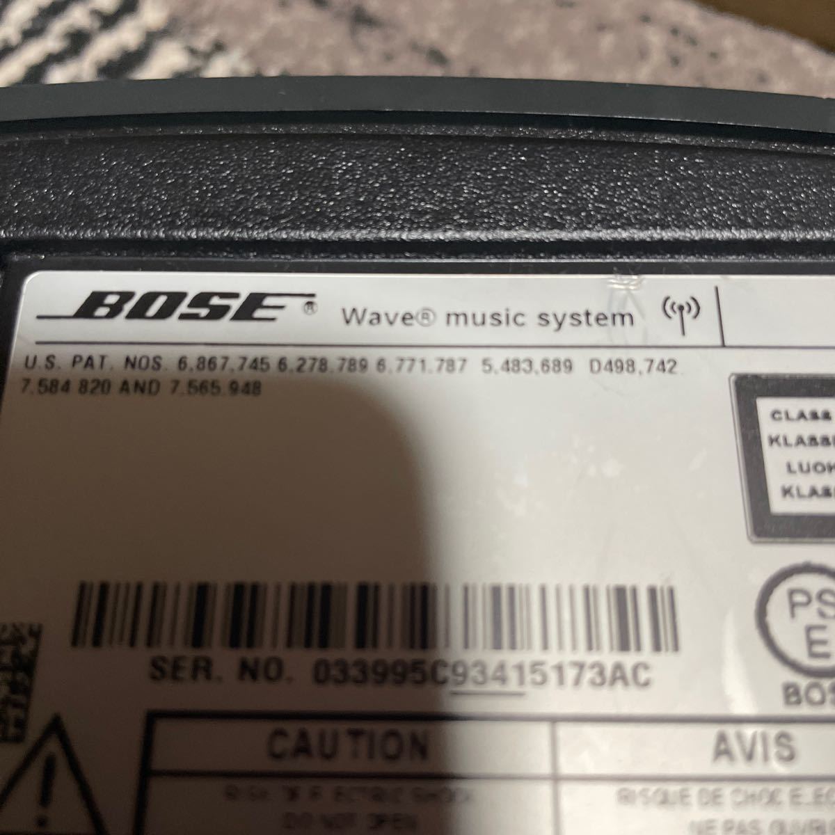 BOSE Wave Music System リモコン付き Wave Bose Music .: III 417788-WMS
