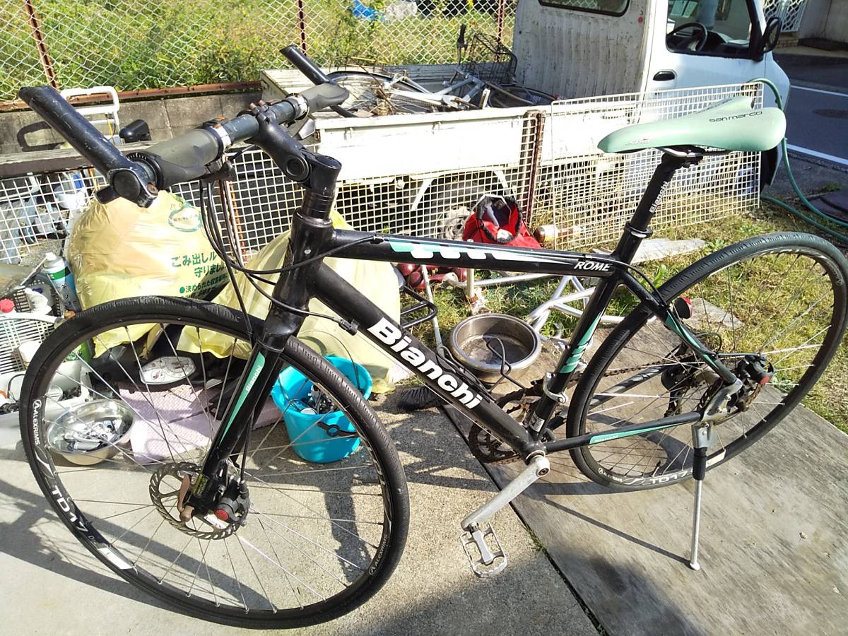 Σ(゜∀゜)!☆ビアンキ Bianchi 愛知県 ローマ 480mm アルミ 前後