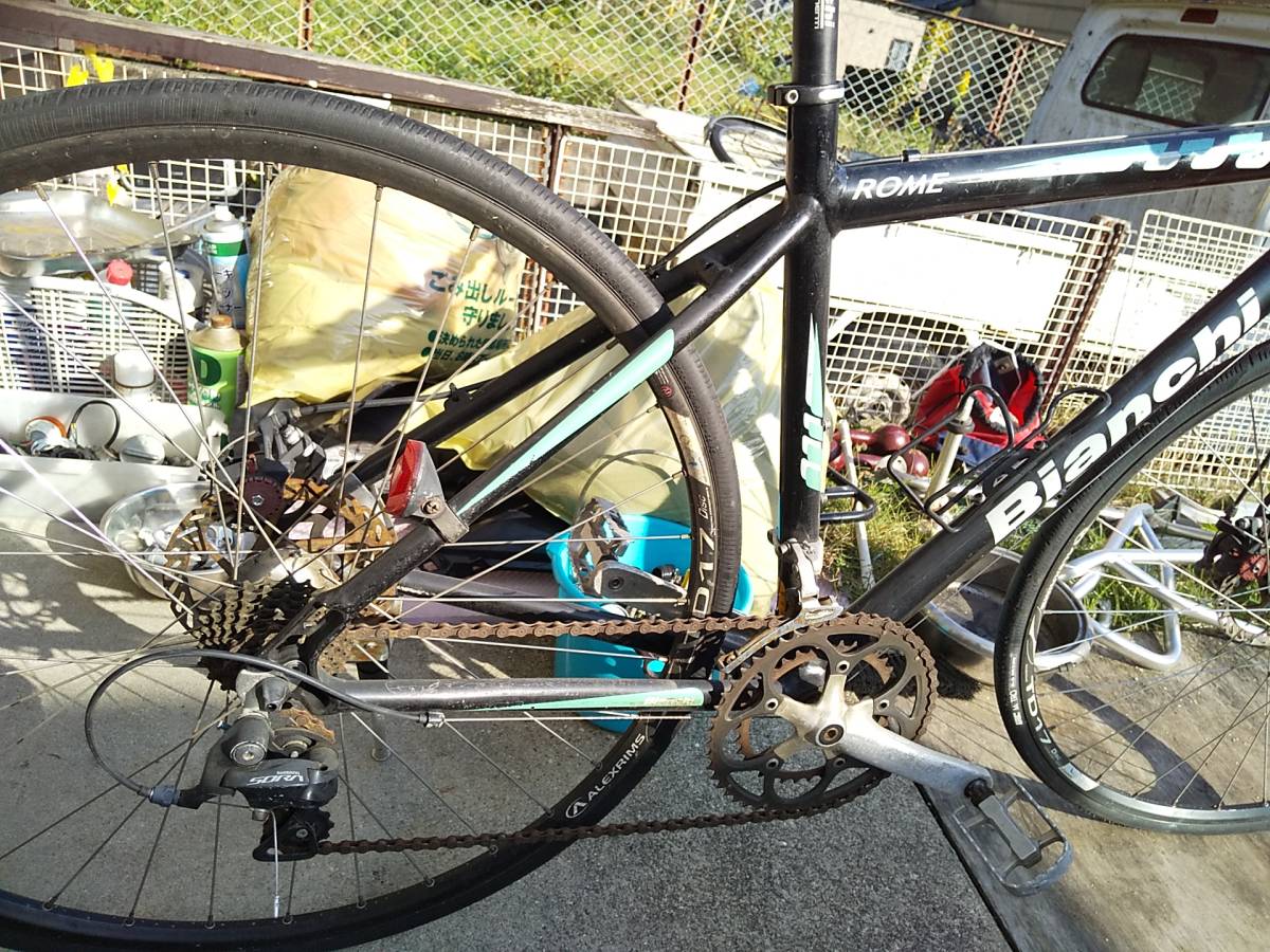 Σ(゜∀゜)!☆ビアンキ Bianchi 愛知県 ローマ 480mm アルミ 前後