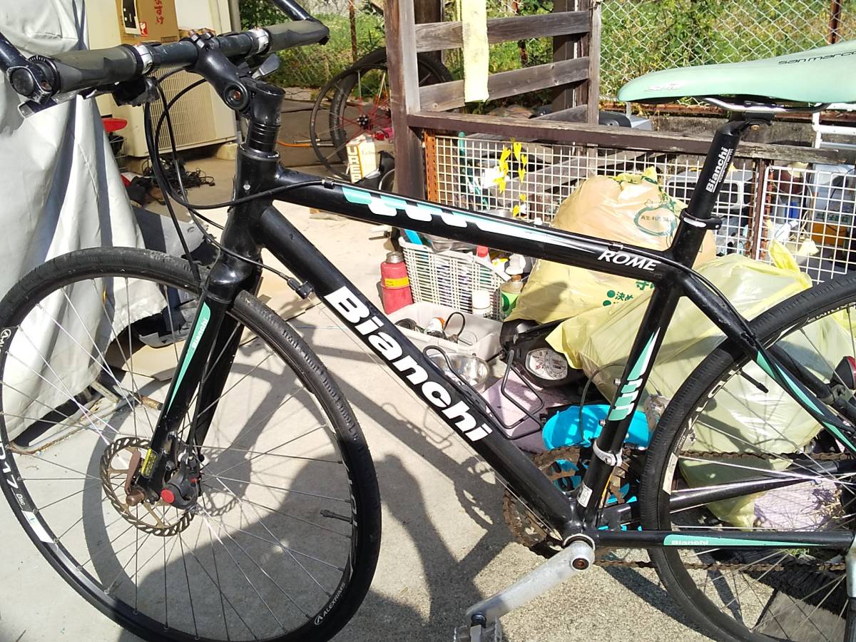 Σ(゜∀゜)!☆ビアンキ Bianchi 愛知県 ローマ 480mm アルミ 前後
