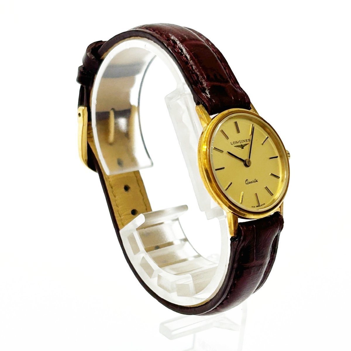 ロンジン 1円スタートLONGINES GP×SS ゴールド文字盤 LONGINES