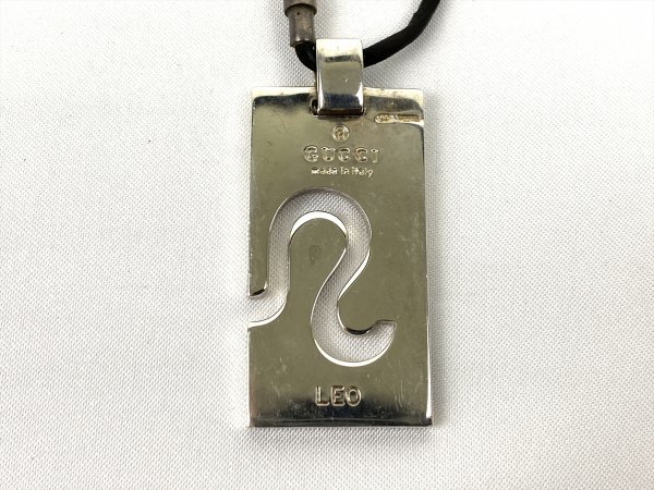 GUCCI グッチ SV925 シルバー 星座ネックレス しし座 ネックレス LEO
