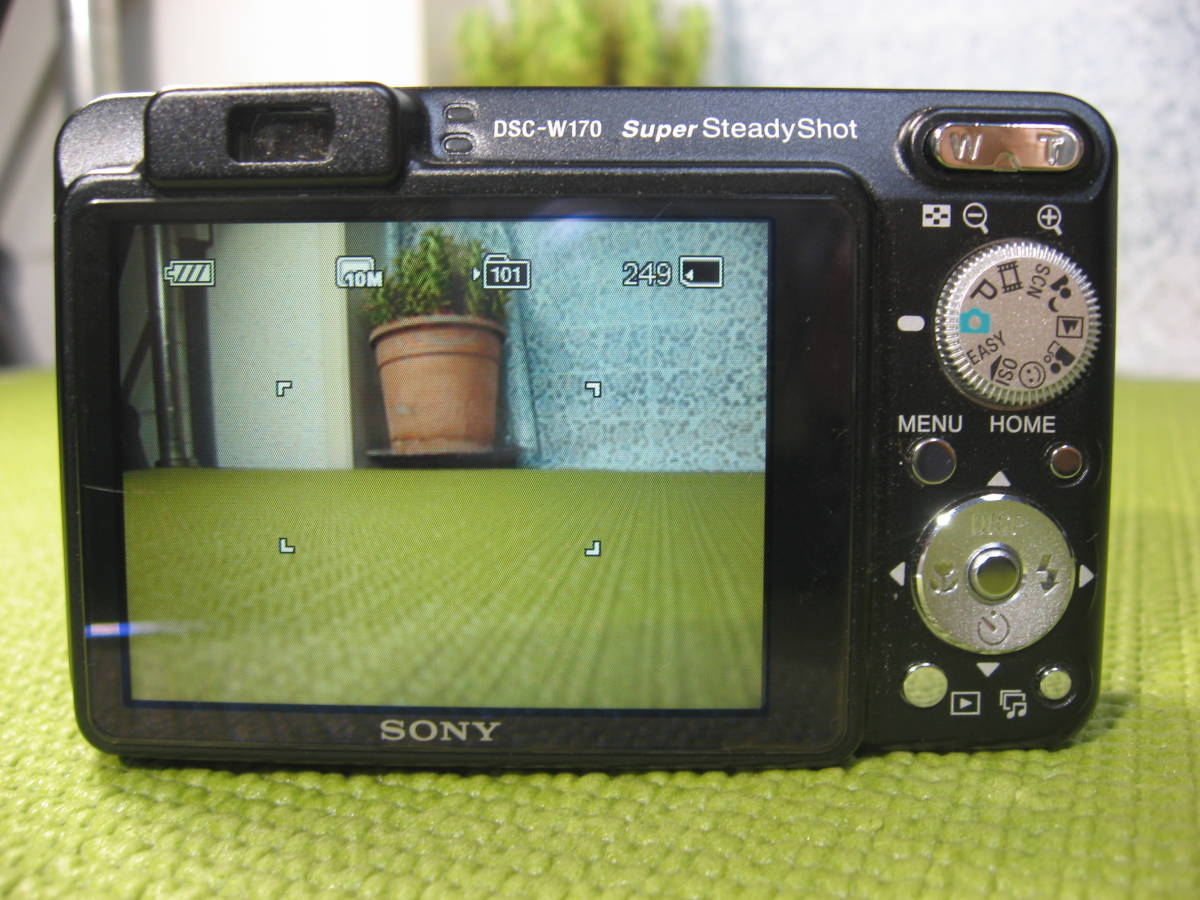 ソニー Cyber-shot コンパクトデジカメ DSC-W170 ブラック 光学5倍